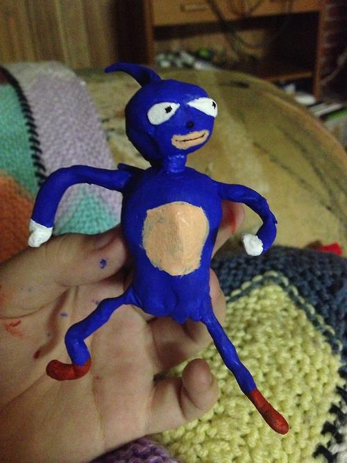 Sanic Papercraft
